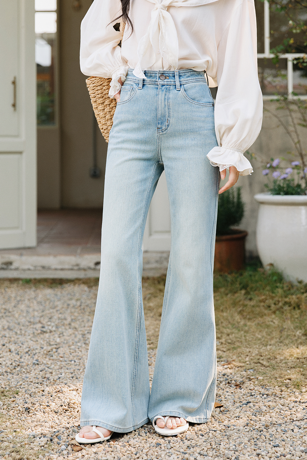 กางเกงยีนส์เดนิมสำหรับผู้หญิง