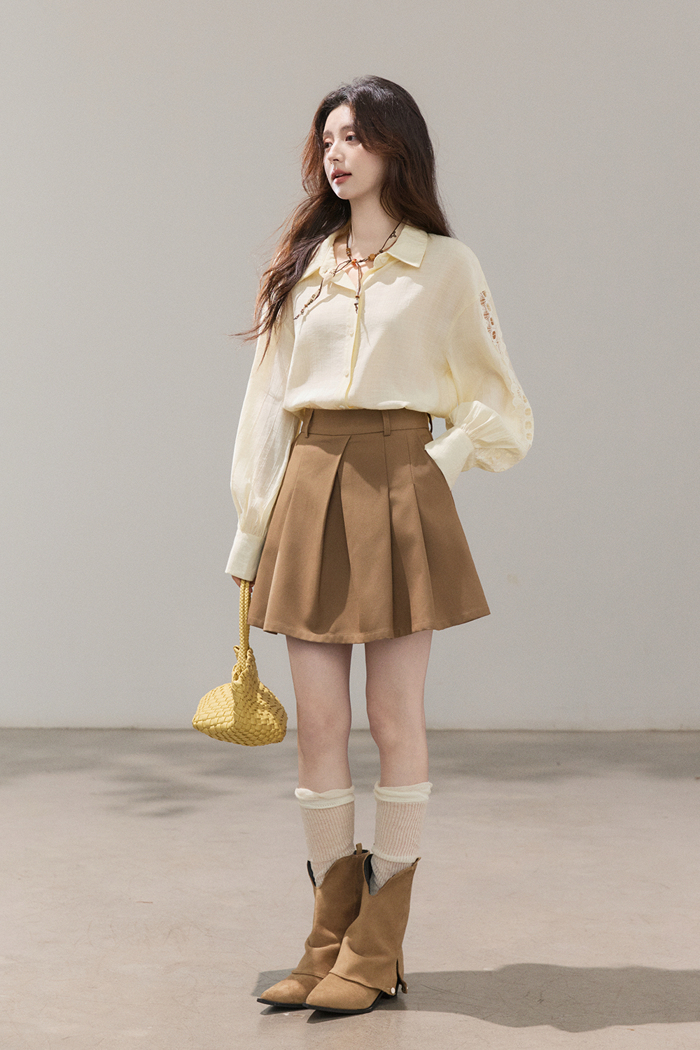 여성을위한 미니 스커트