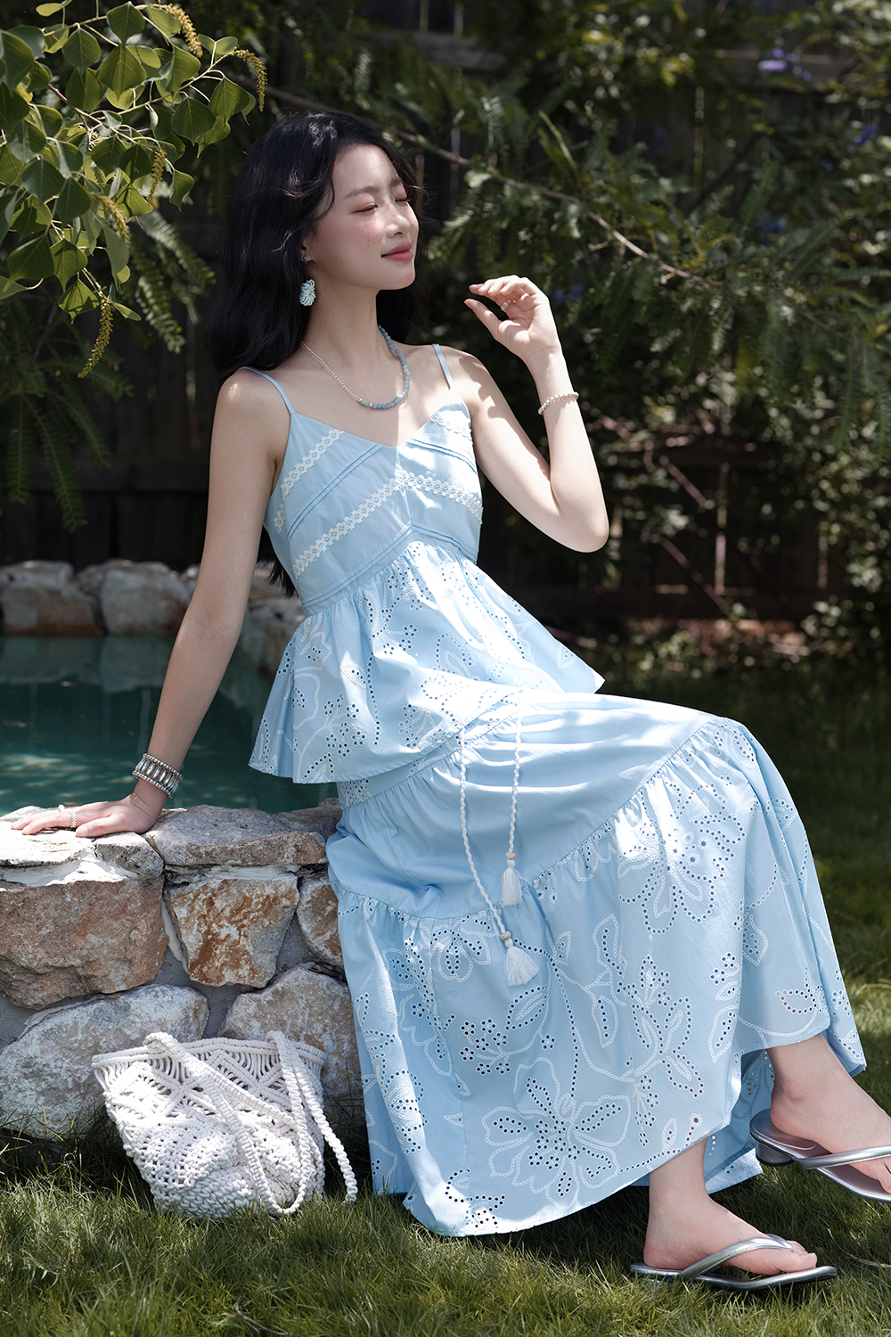 Blouse and Skirt Set