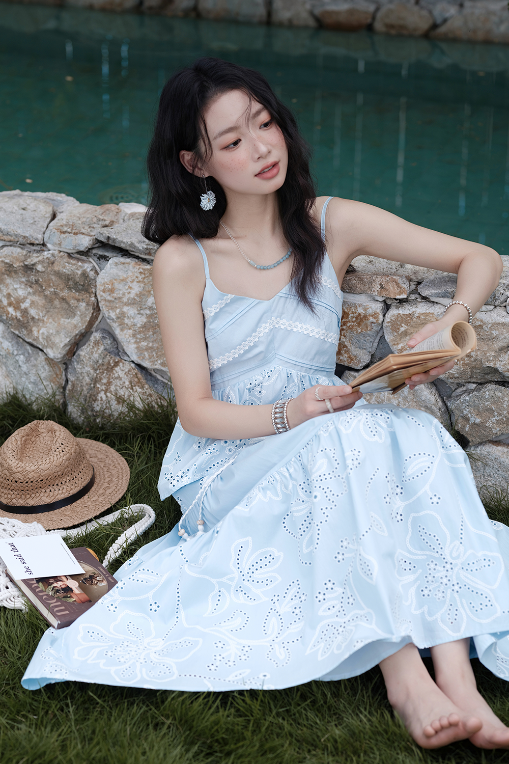 Blouse and Skirt Set
