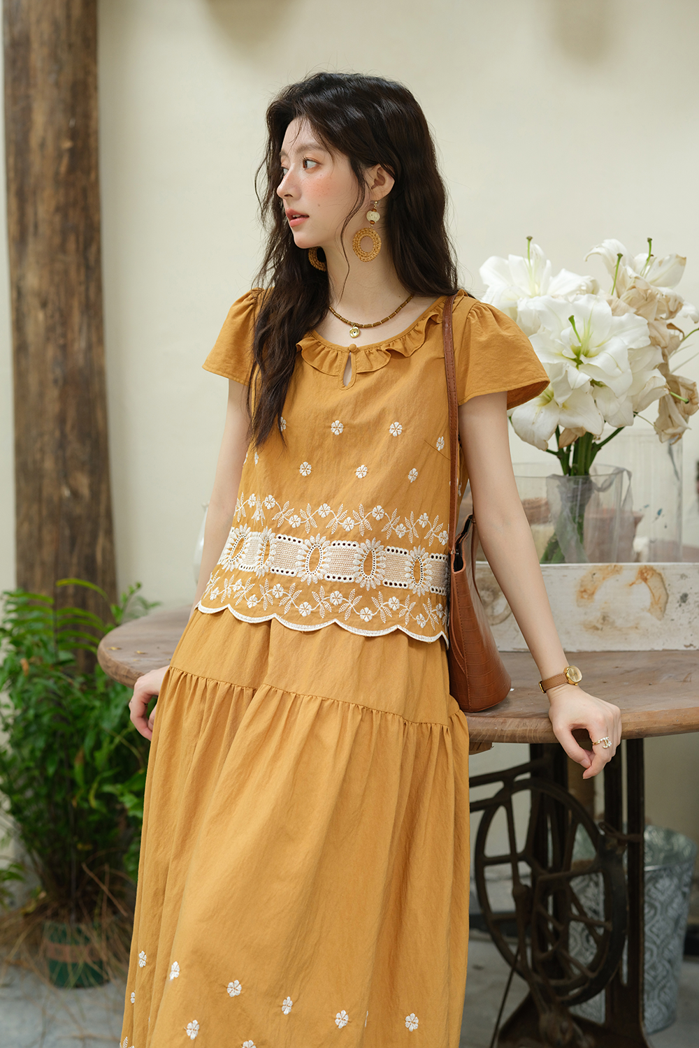 Blouse and Skirt Set