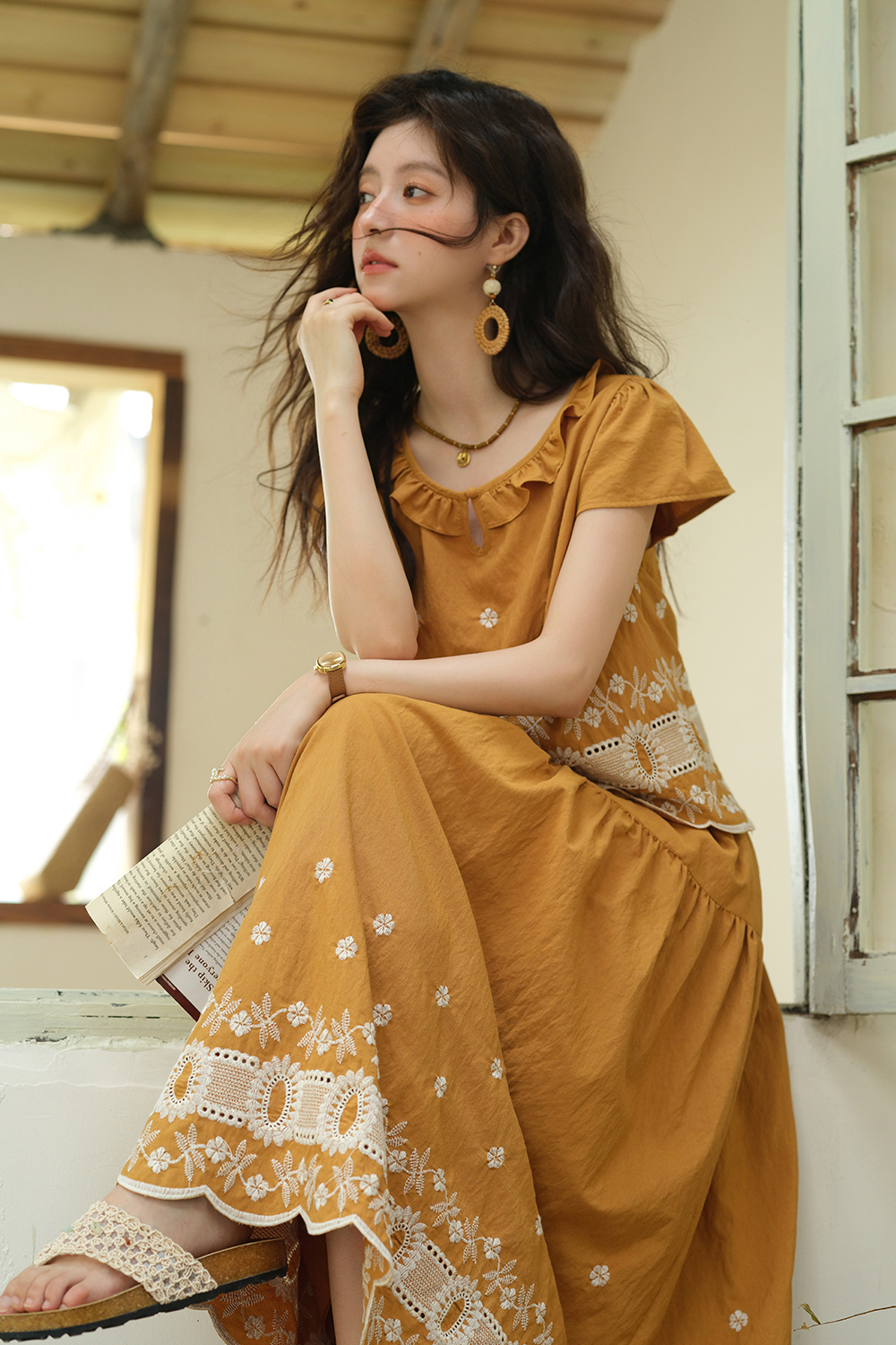 Blouse and Skirt Set