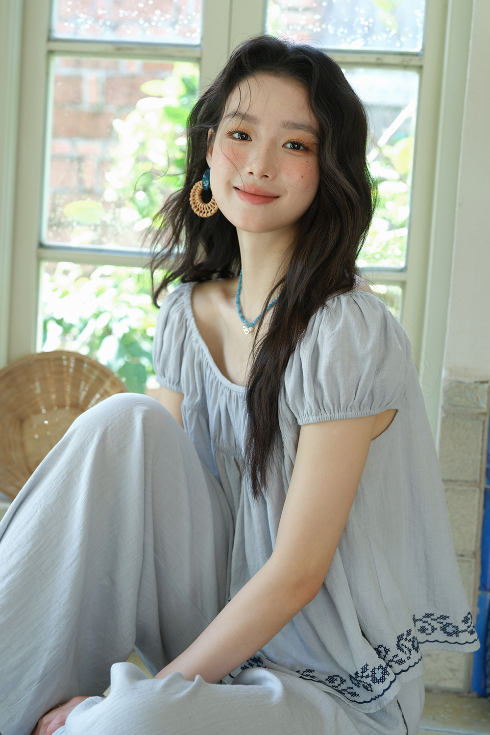 Blouse and Pant Set