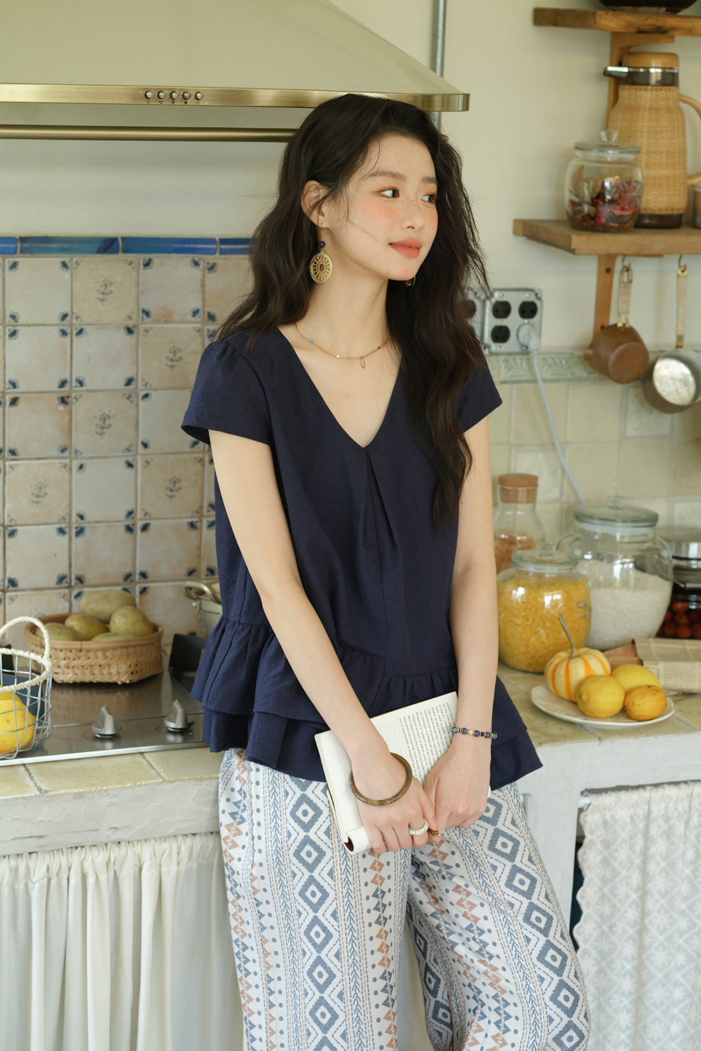 Blouse and Pant Set