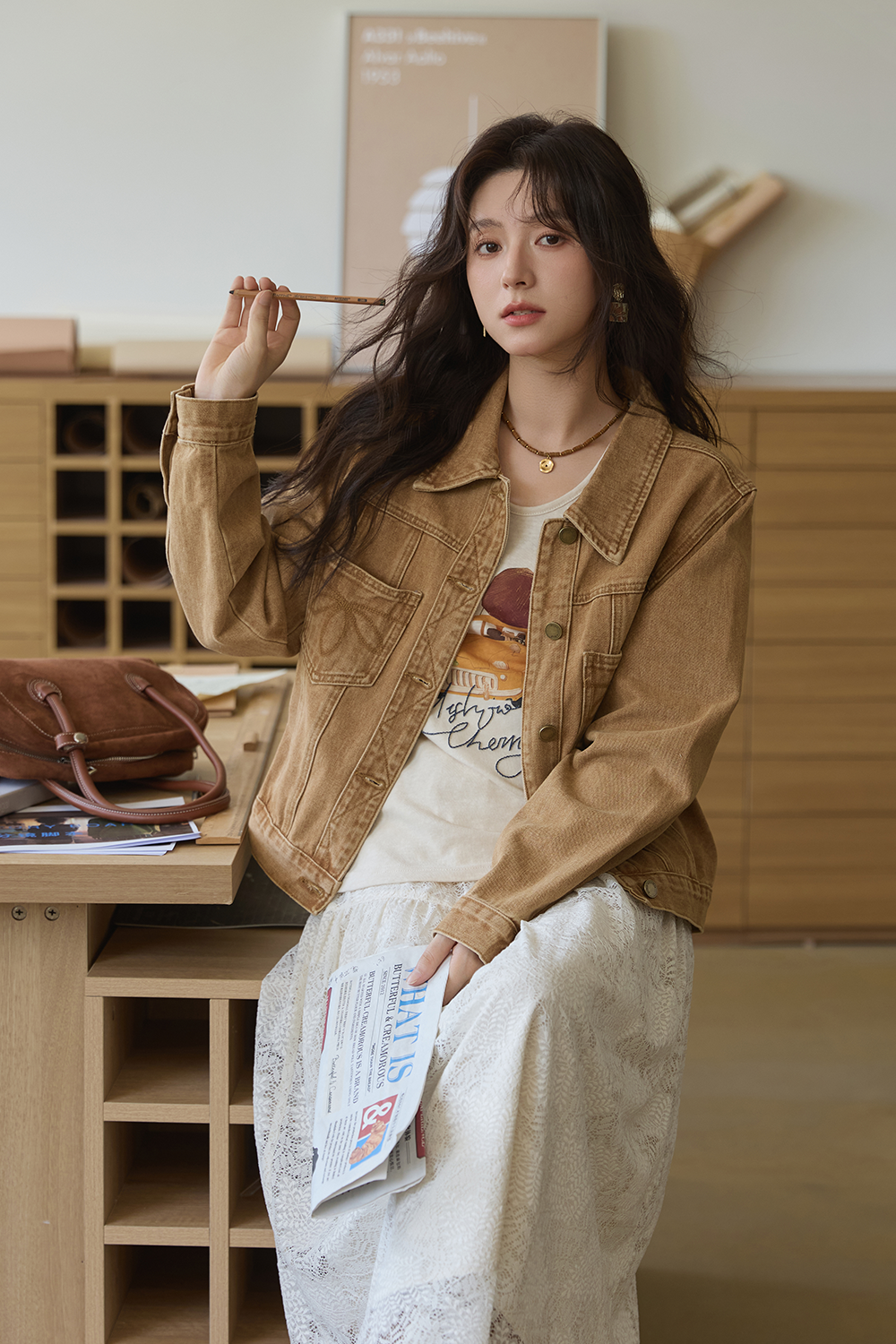 Denim Coat for Women