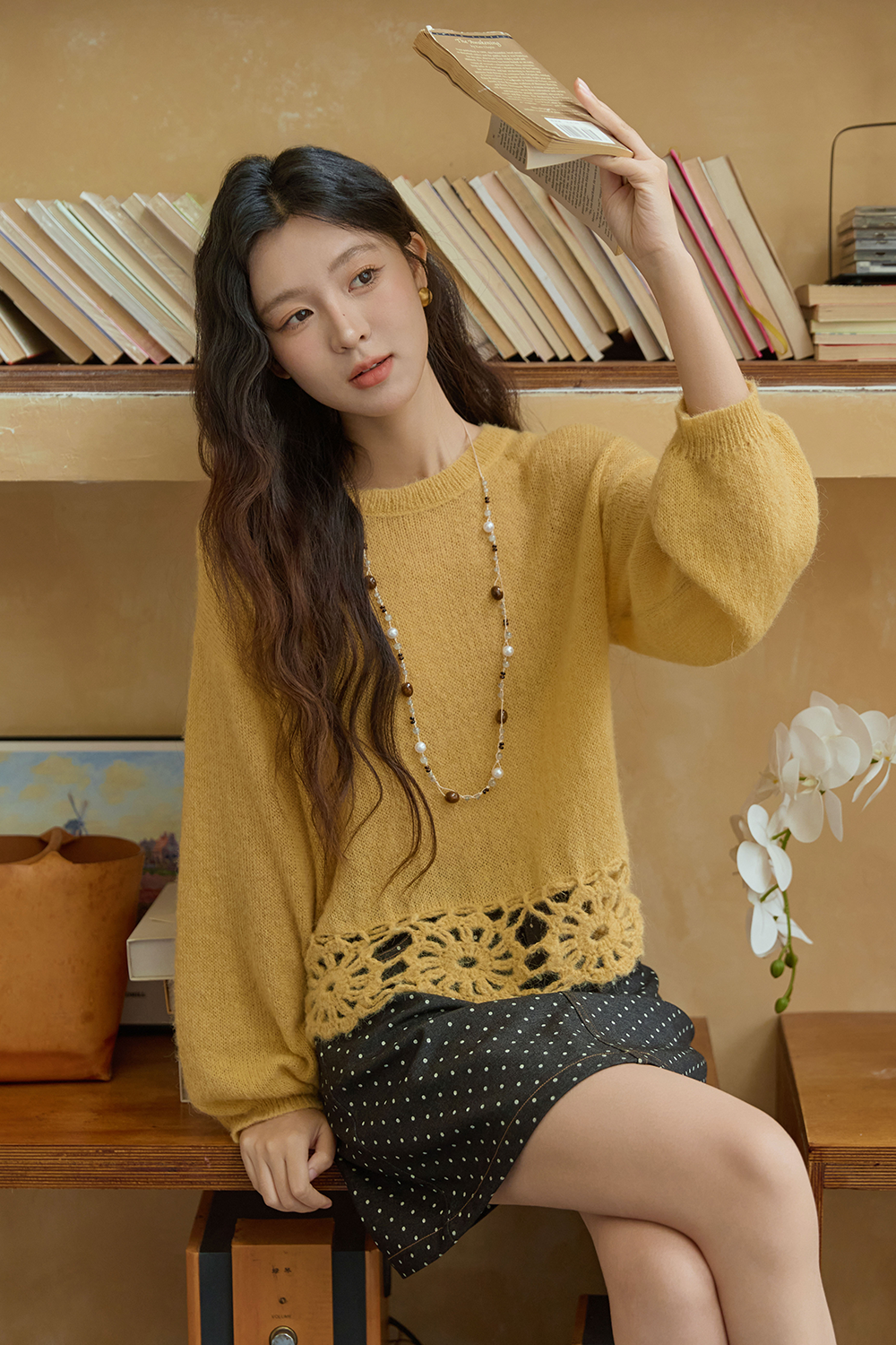 Áo Sơ Mi Nữ Dệt Kim
