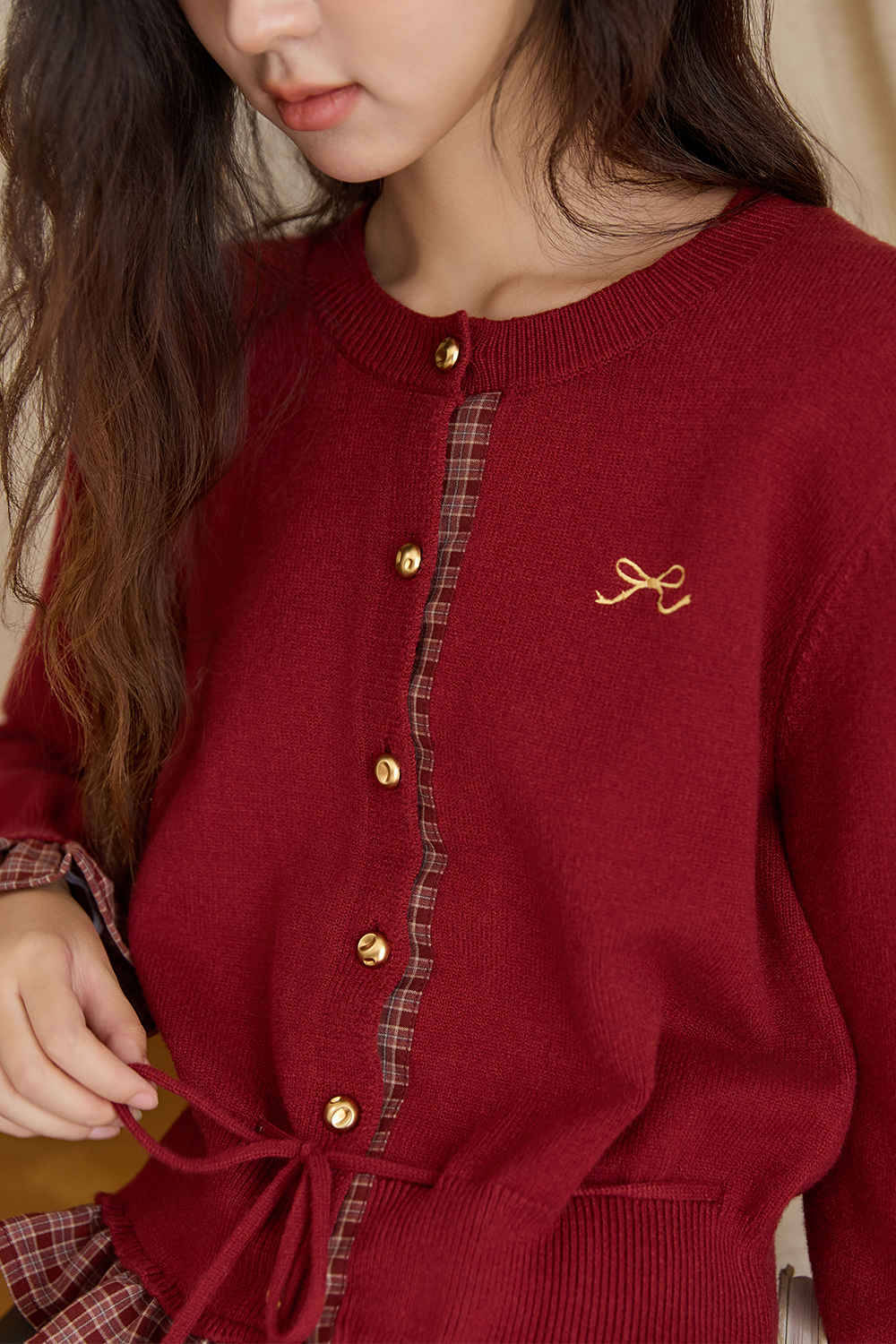 여성용 니트 셔츠