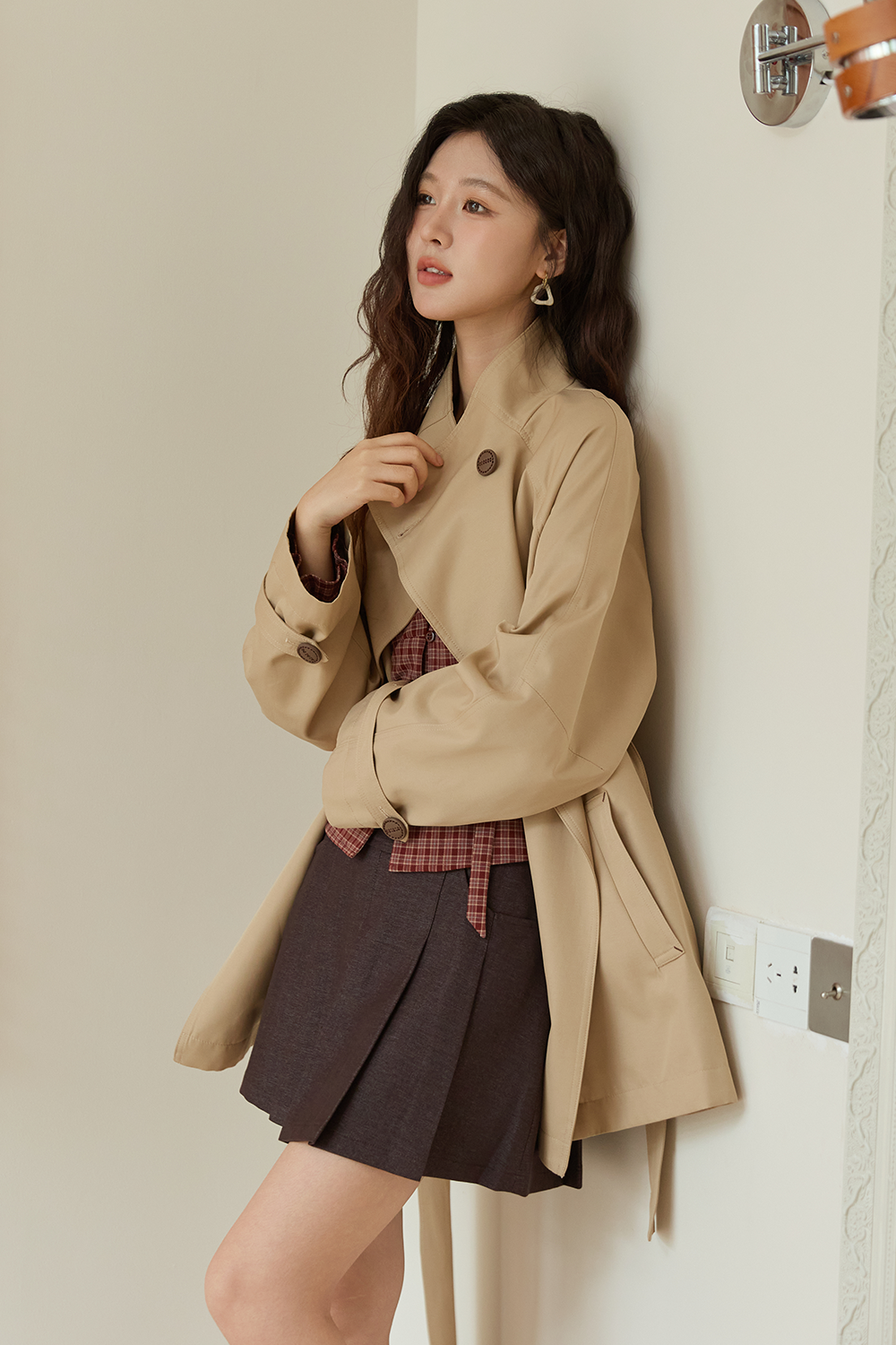 여성용 트렌치코트