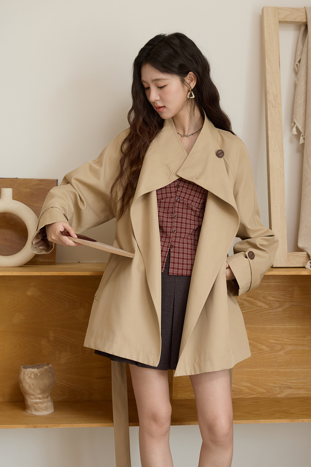 여성용 트렌치코트