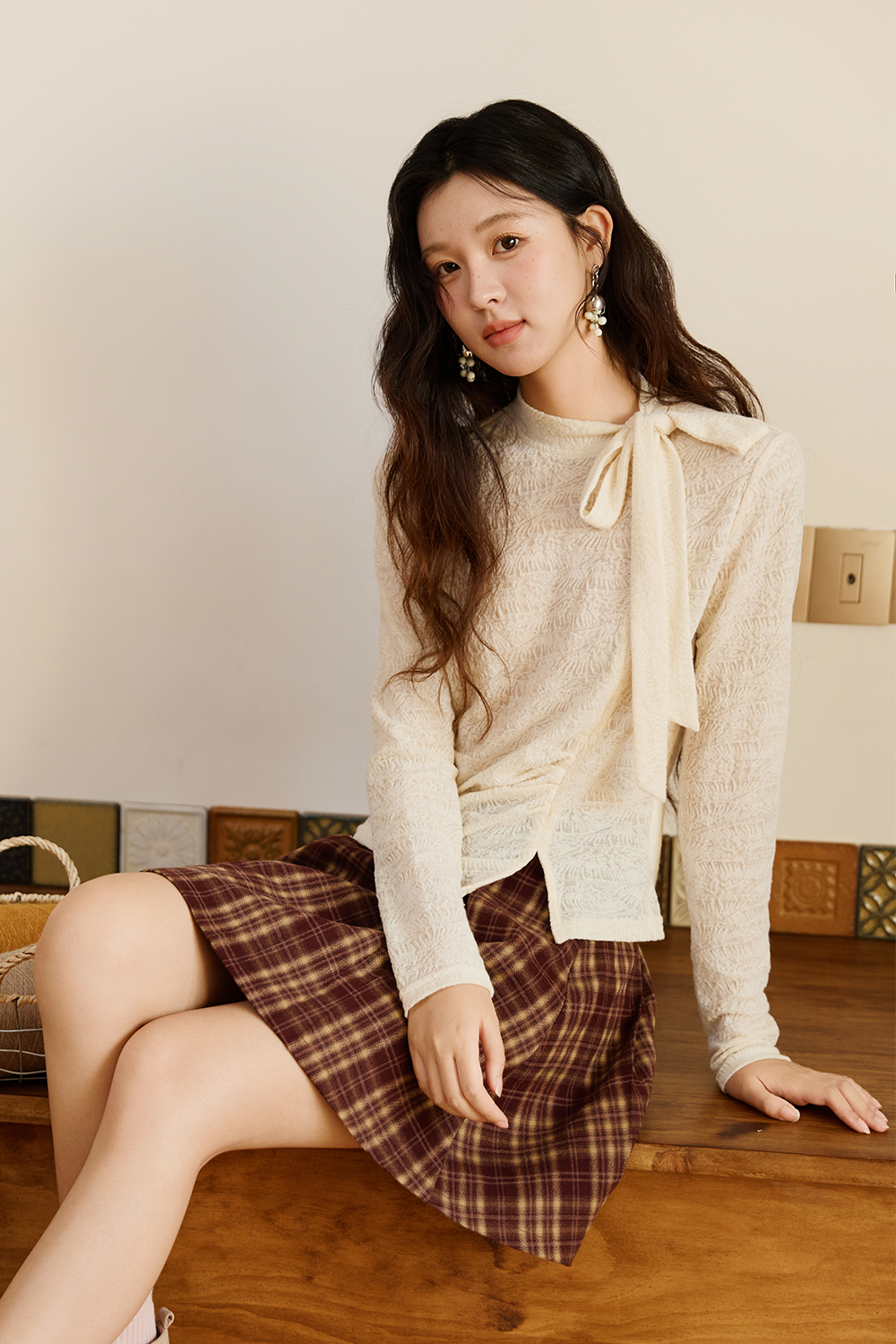 レディースレースブラウス