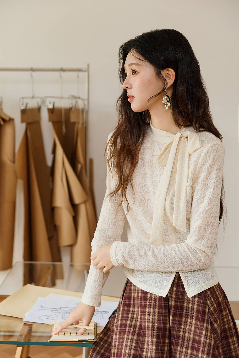 レディースレースブラウス