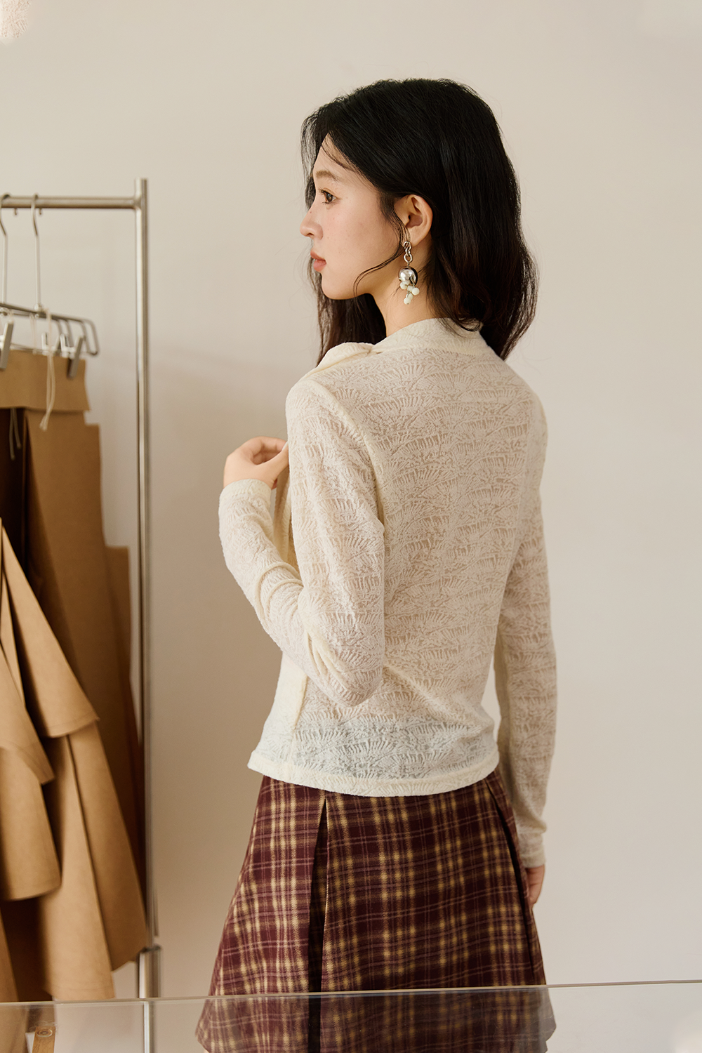 レディースレースブラウス