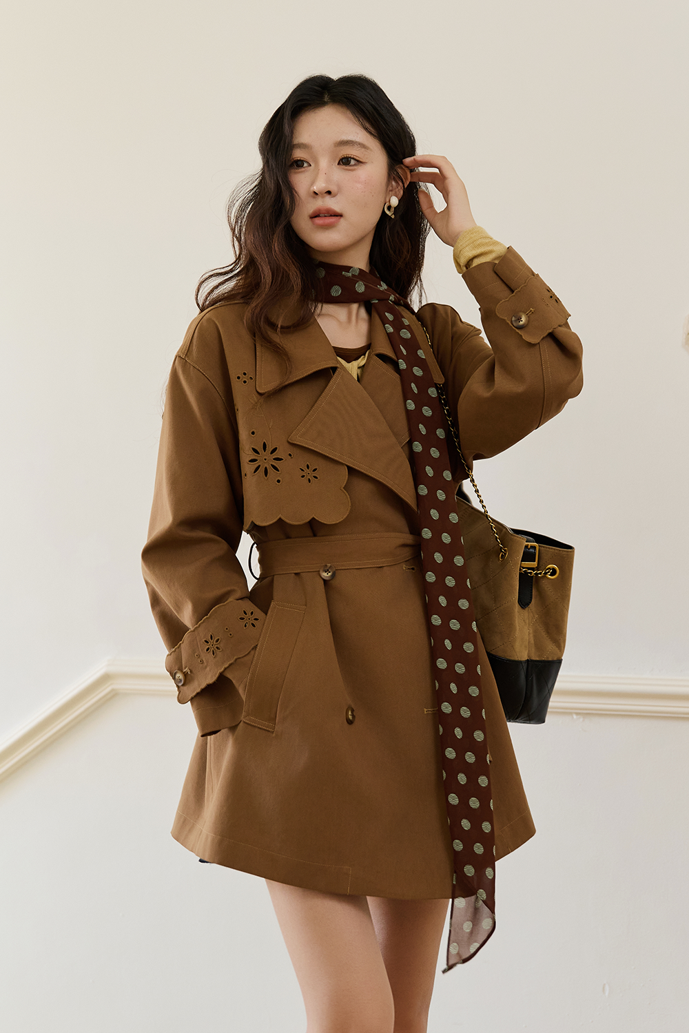 เสื้อคลุมเทรนช์โค้ทสำหรับผู้หญิง