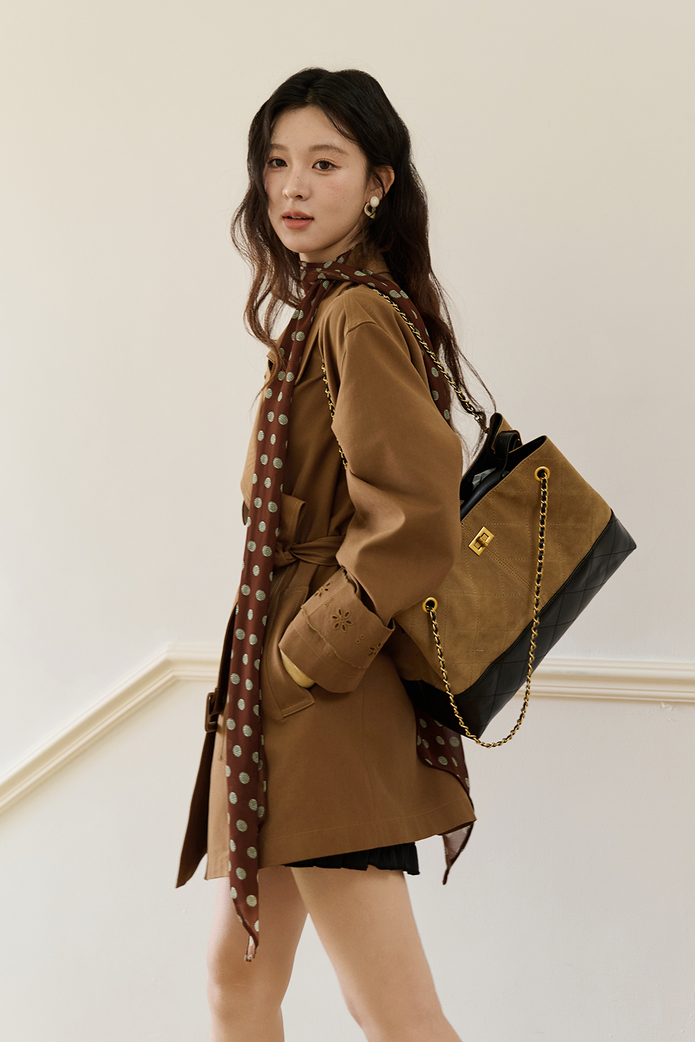 เสื้อคลุมเทรนช์โค้ทสำหรับผู้หญิง