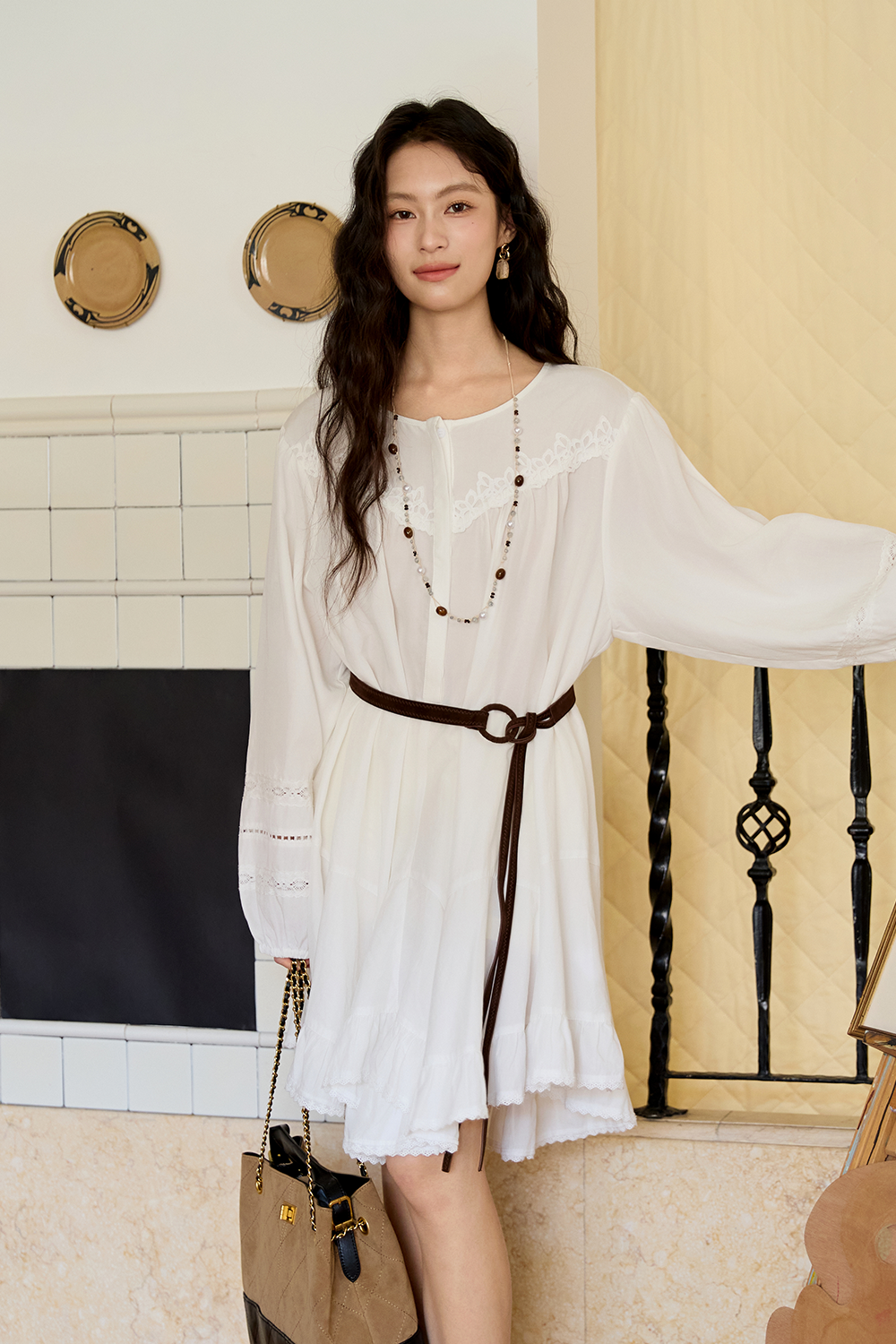 A-line Midi Dress for Women