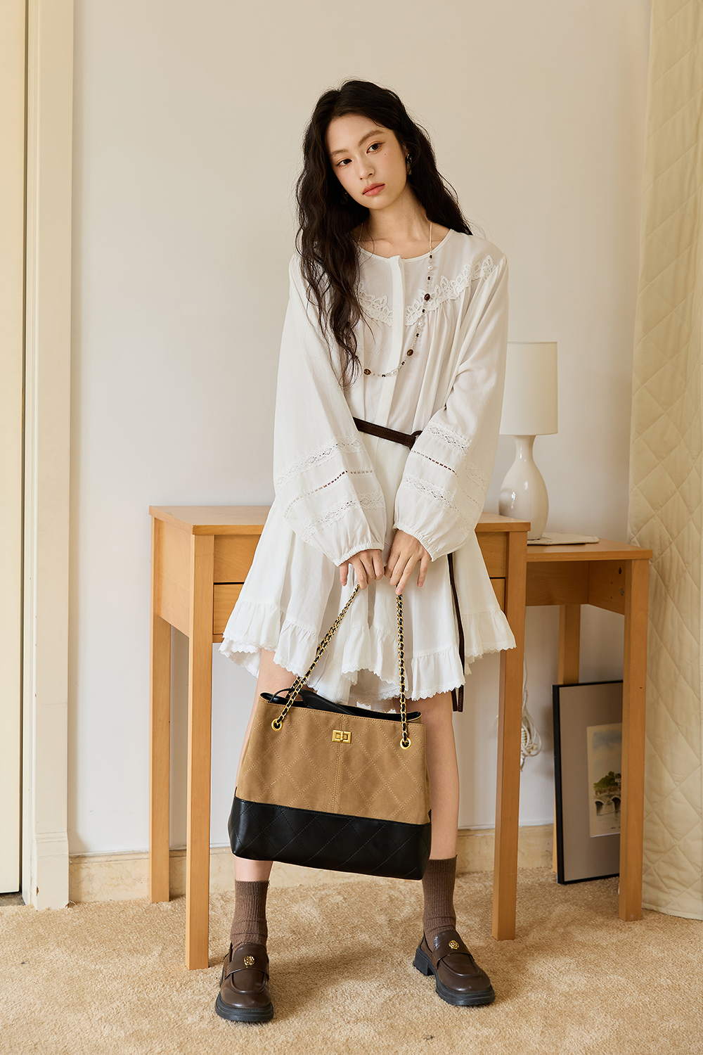 A-line Midi Dress for Women