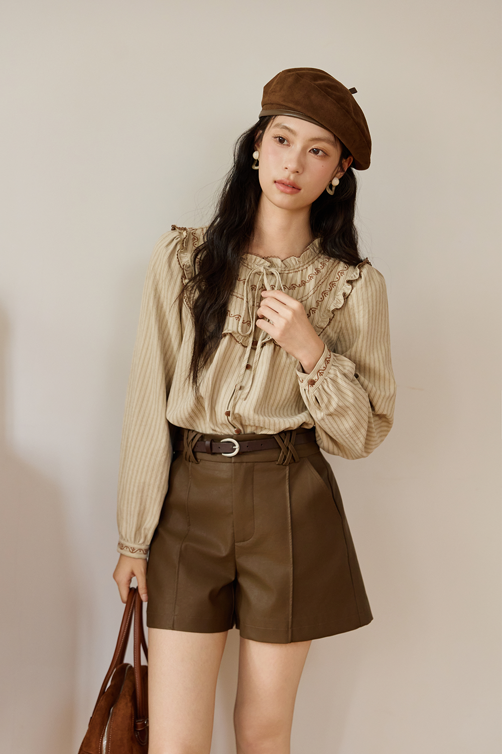 Leather Shorts for Women
