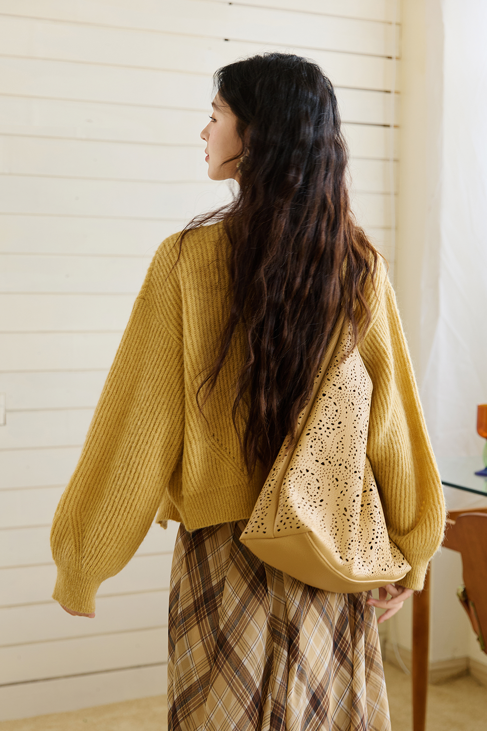 Spaghetti Strap Top and Cardigan Set