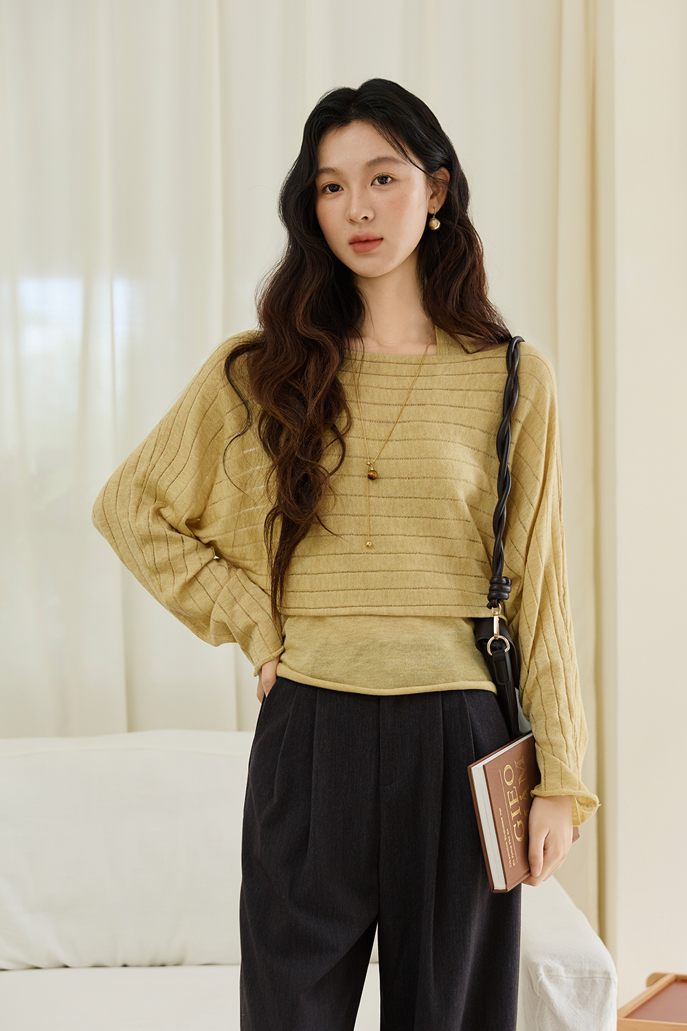 Knit Shirt Suit for Women