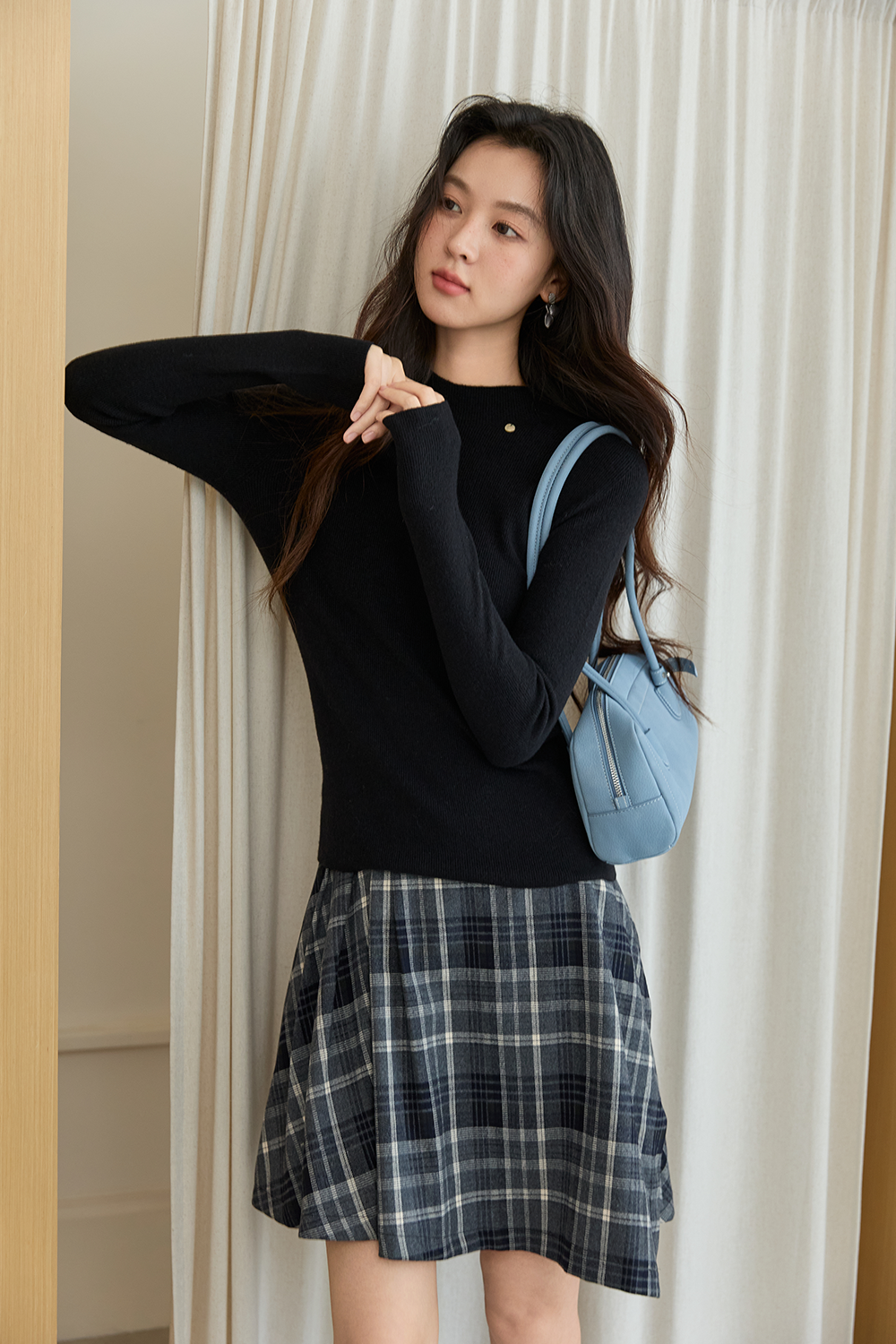 여성용 니트 셔츠