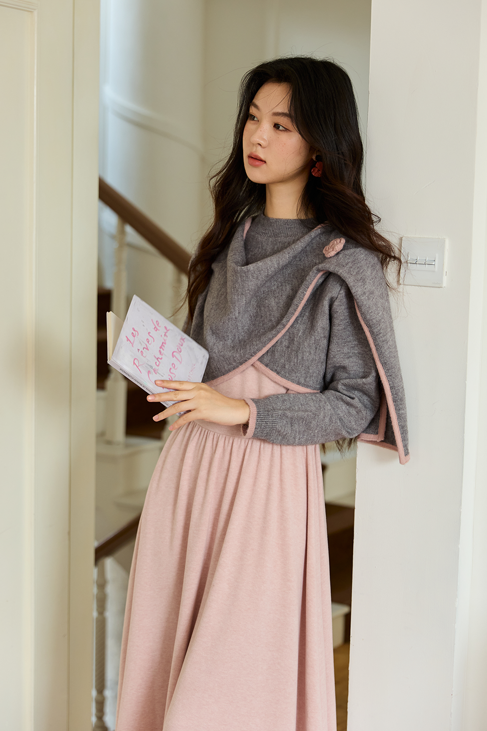 Dress and Knit Shirt Set