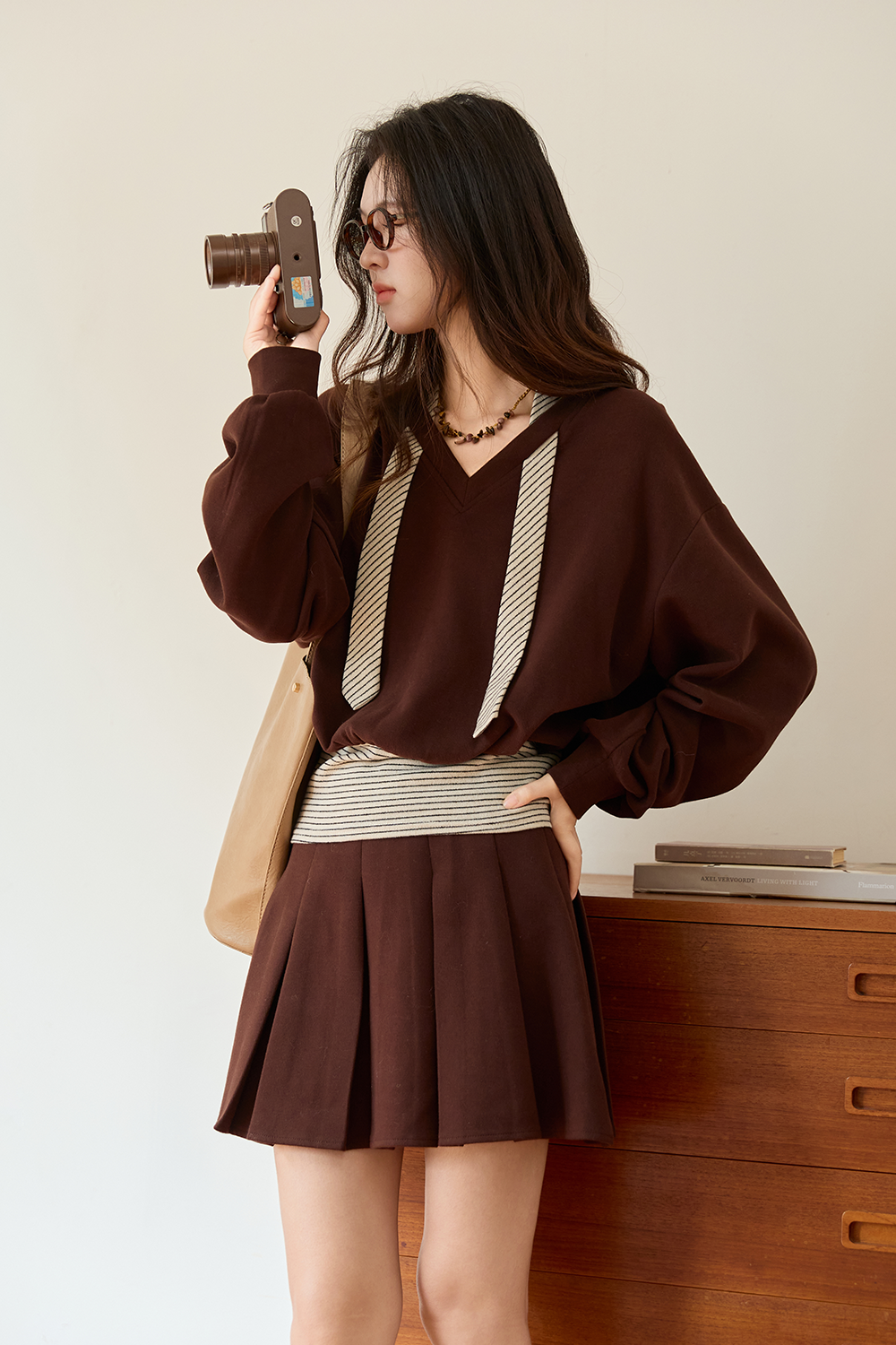 トップスとスカートのセット