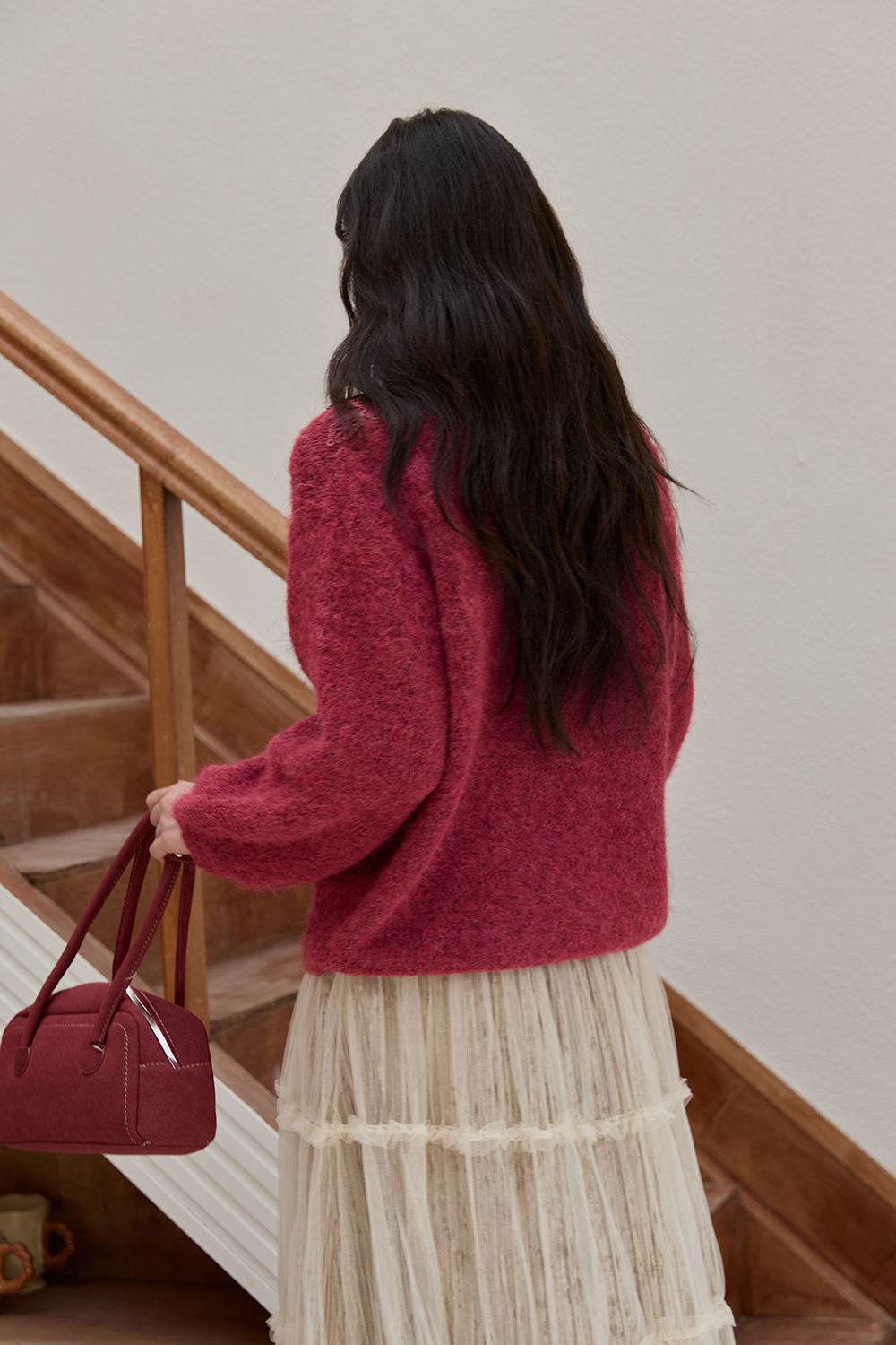 여성용 니트 셔츠