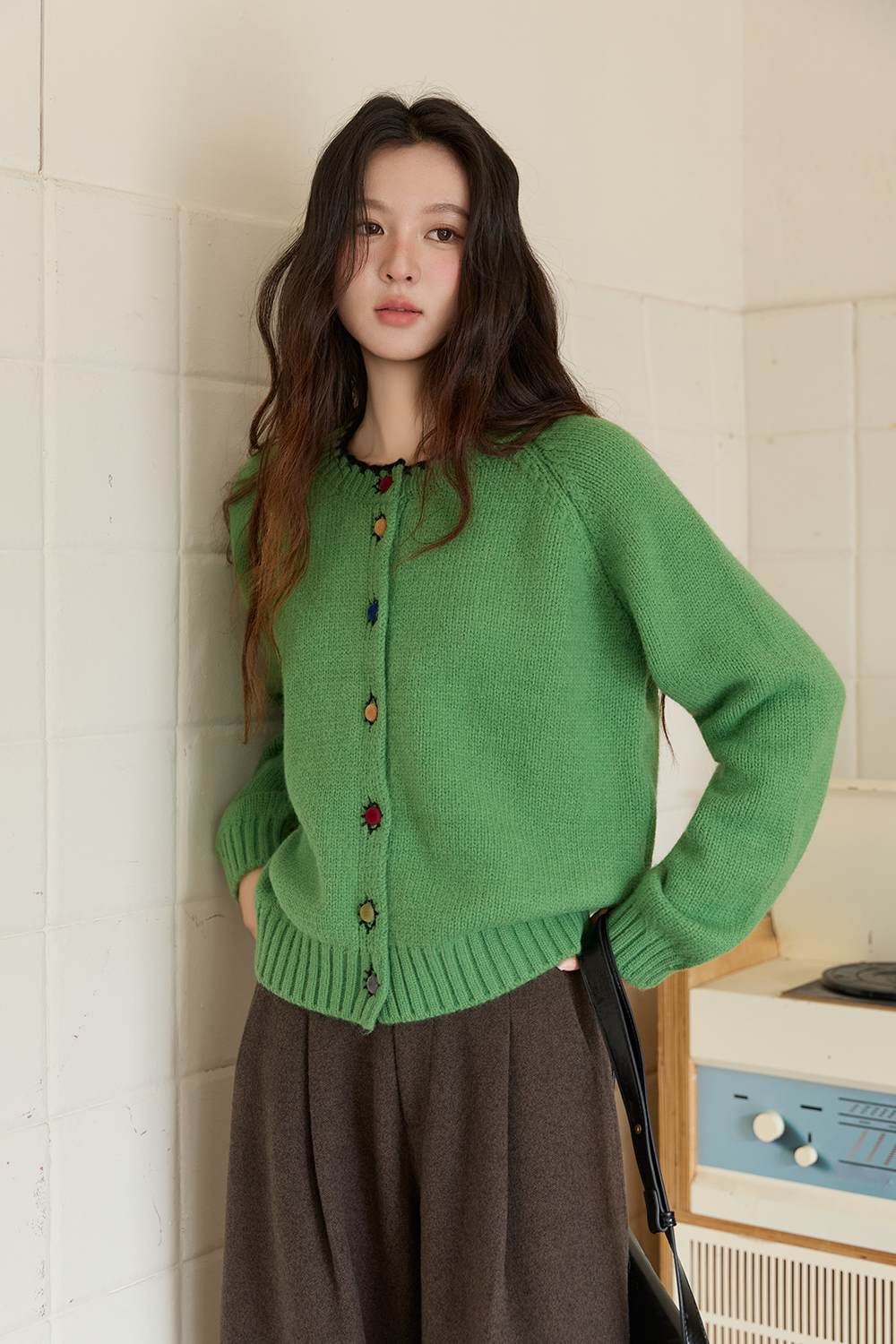 여성용 니트 셔츠