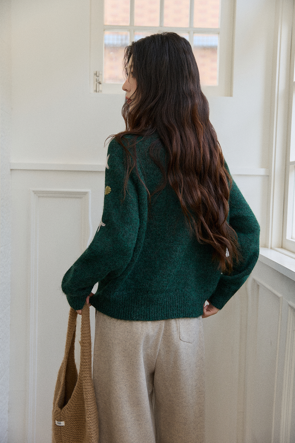 여성용 니트 셔츠