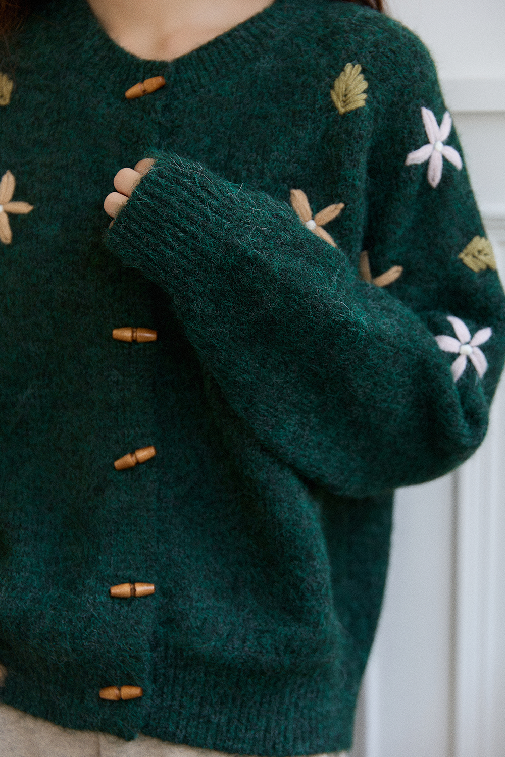 여성용 니트 셔츠