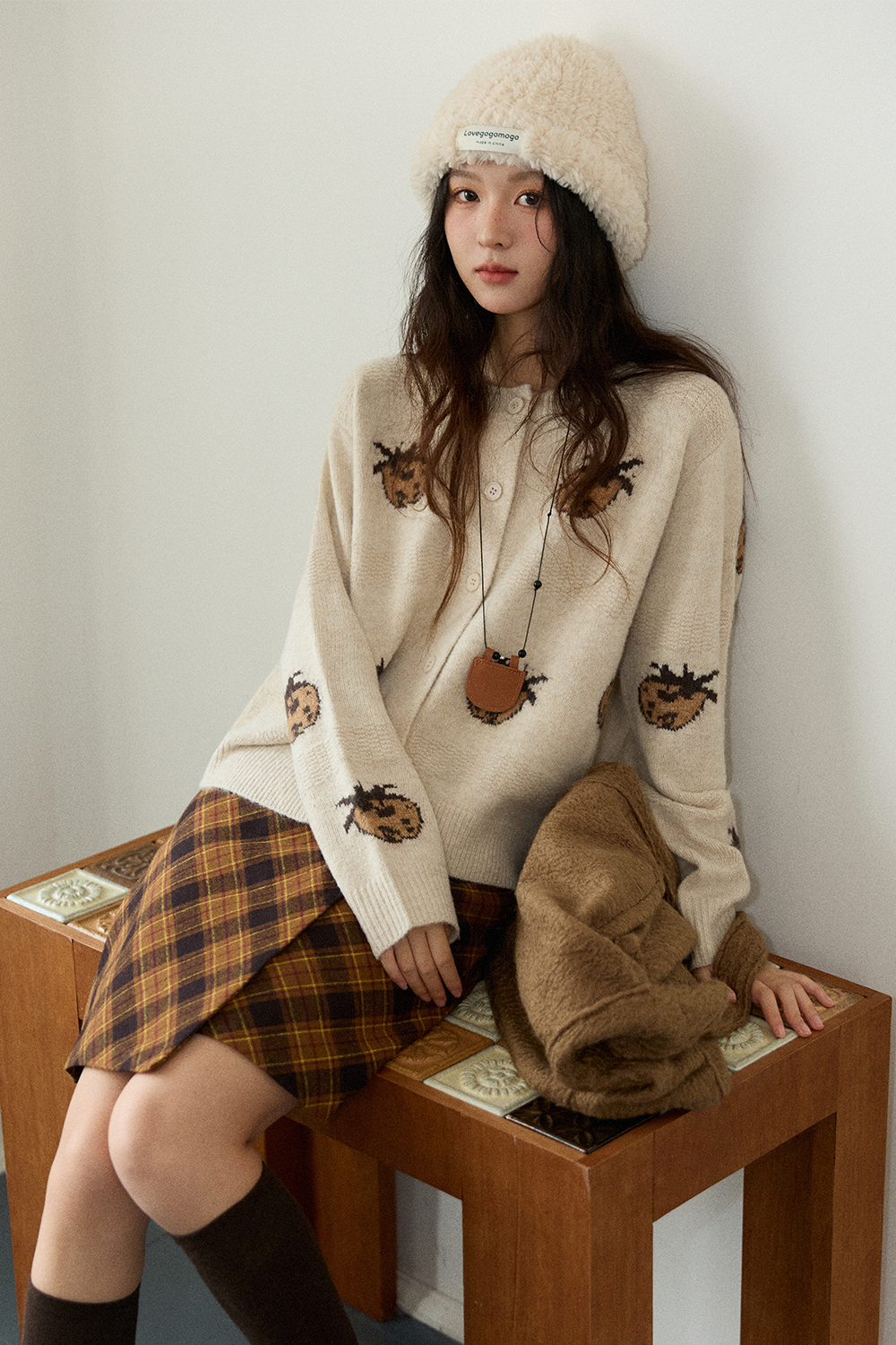 여성용 니트 셔츠