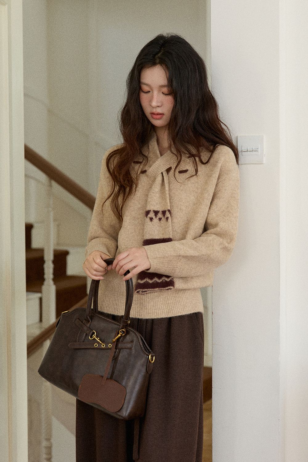 Áo Sơ Mi Nữ Dệt Kim