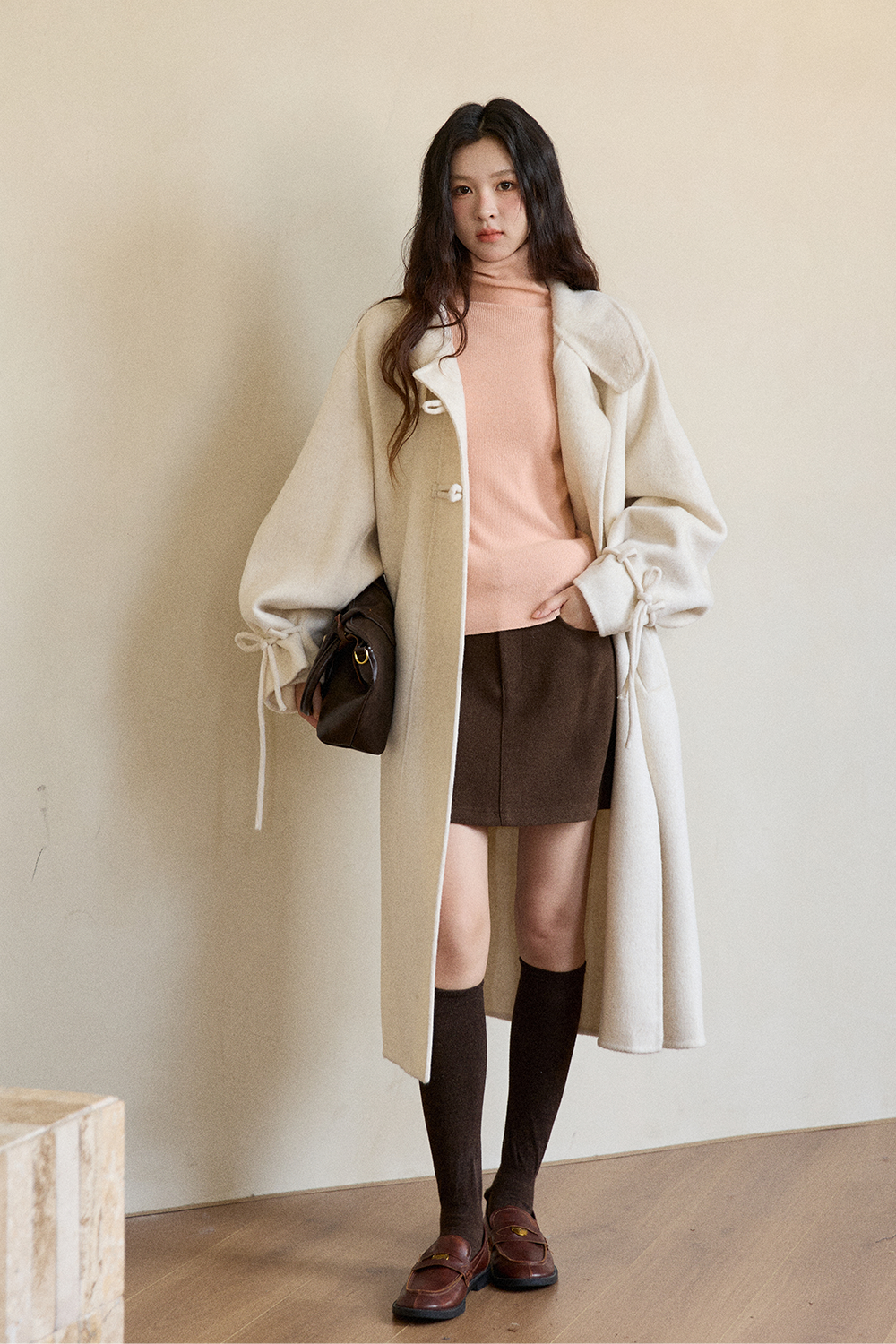 여성용 울 코트