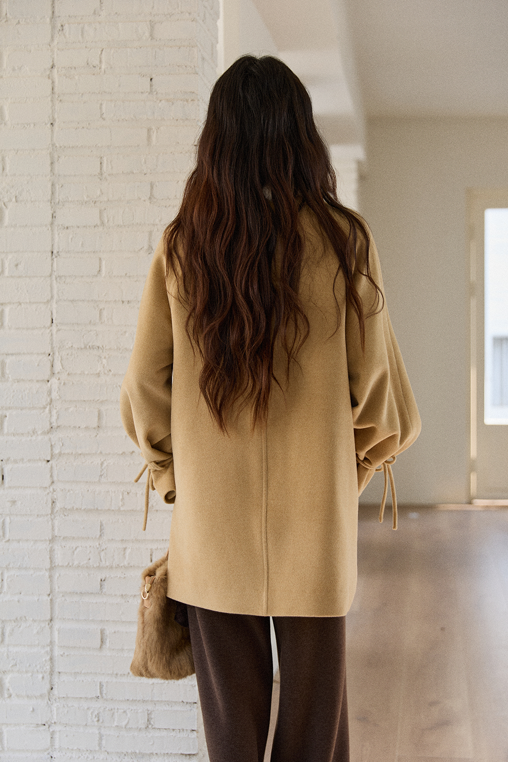 여성용 울 코트