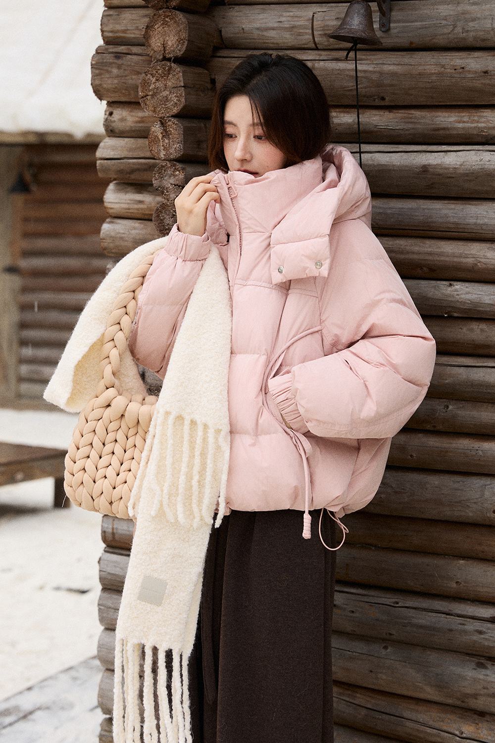 여성용 퍼퍼 재킷 코트