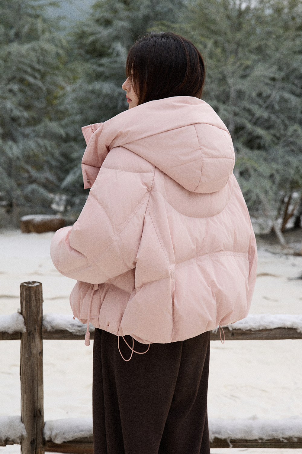 여성용 퍼퍼 재킷 코트