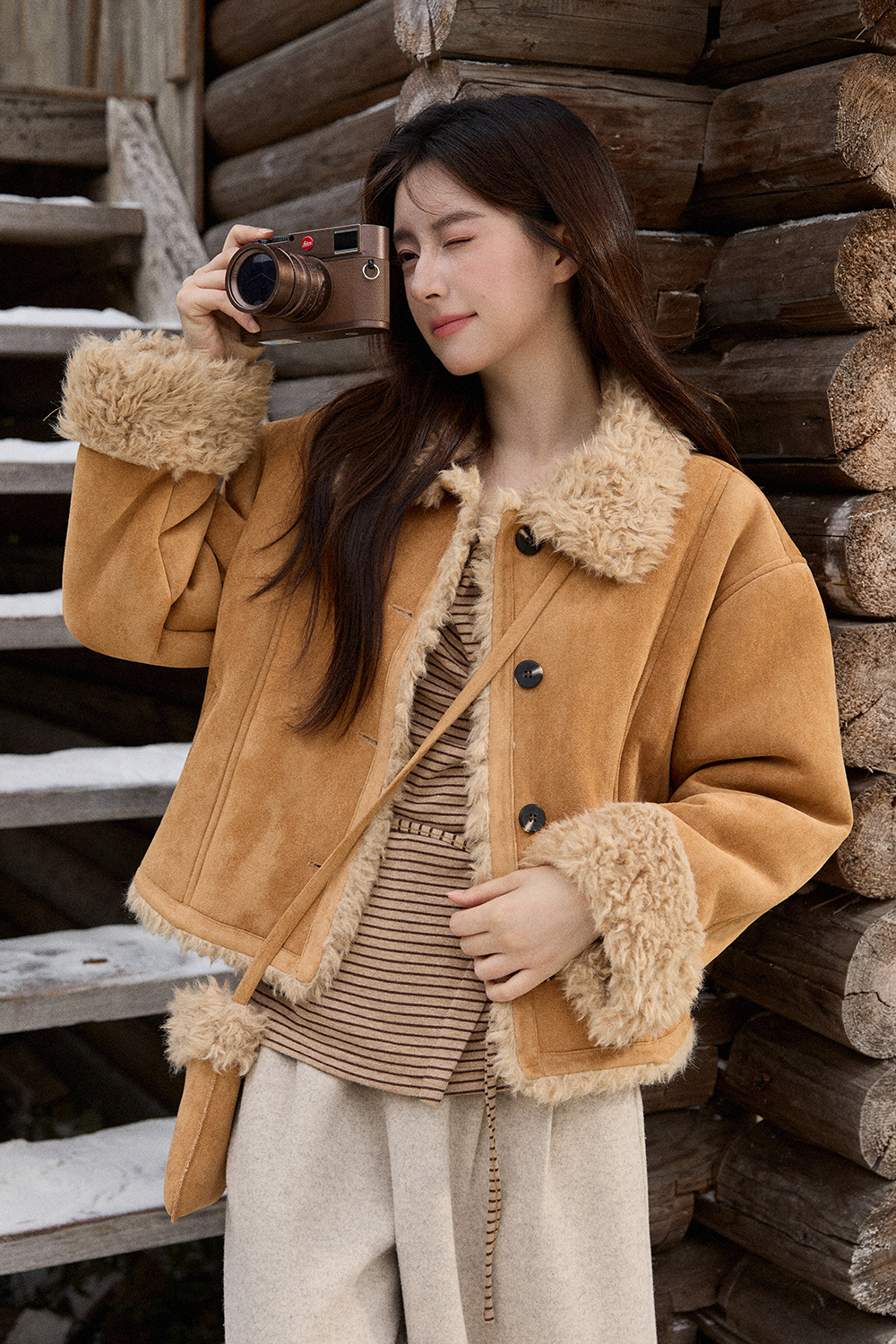 Mantel+Tas untuk Wanita