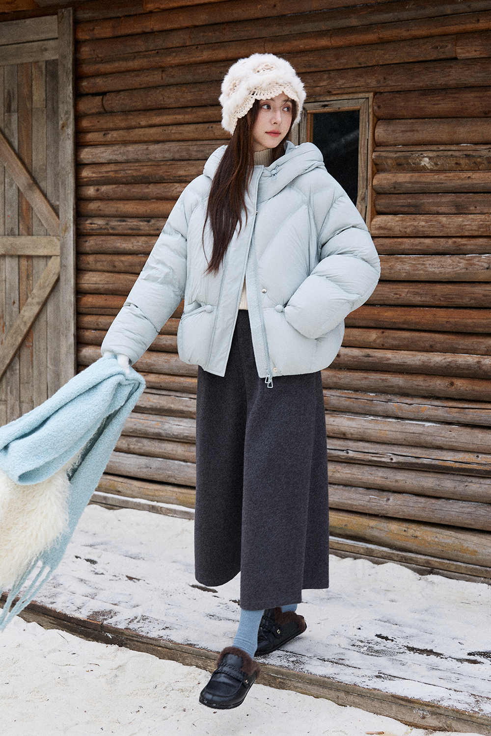 여성용 와이드 팬츠