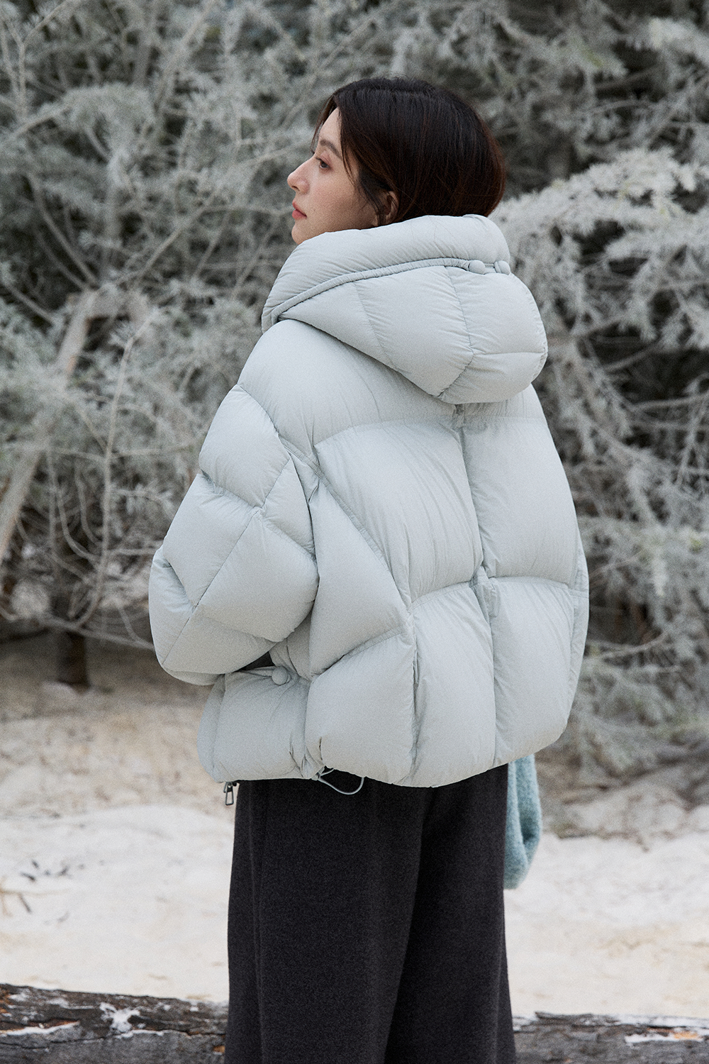 여성용 퍼퍼 재킷 코트