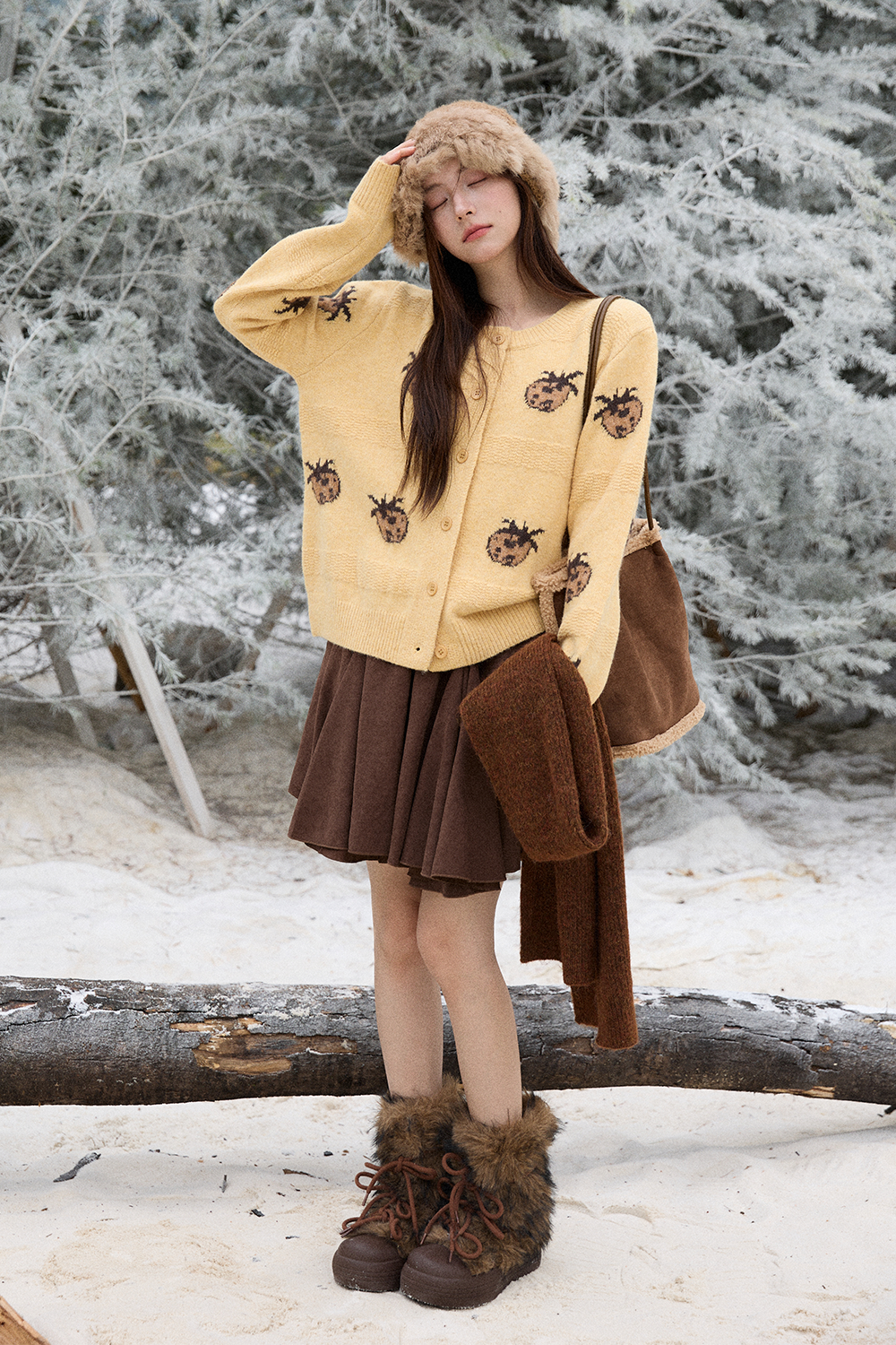 여성용 니트 셔츠