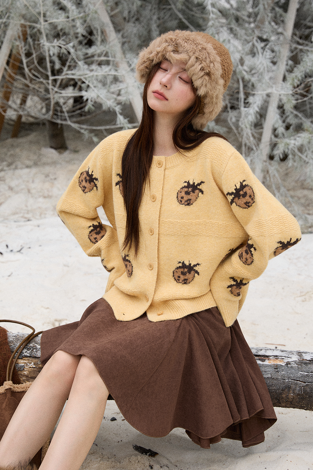 여성용 니트 셔츠