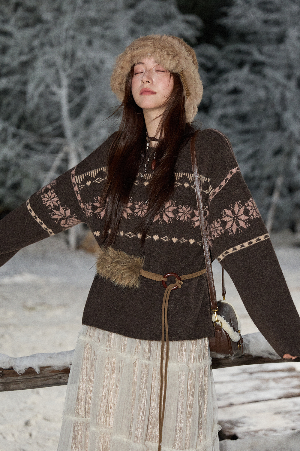 여성용 니트 셔츠