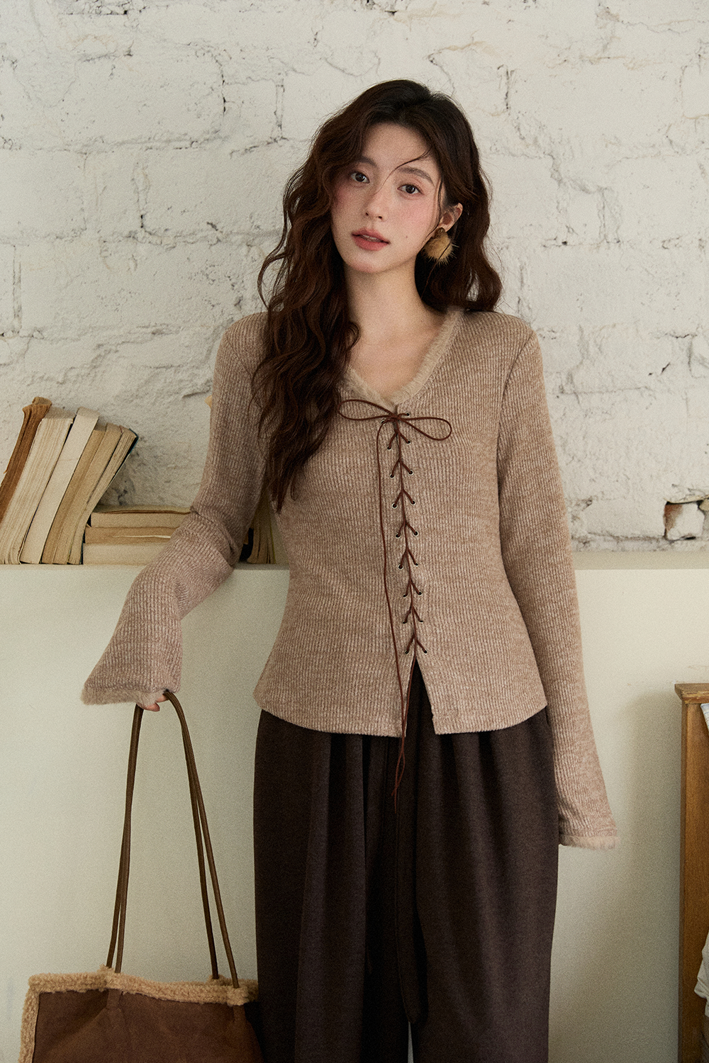 Áo Sơ Mi Nữ Dệt Kim