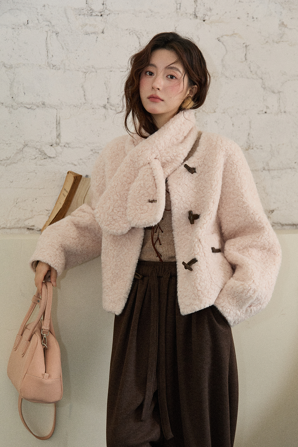 Mantel+Syal untuk Wanita