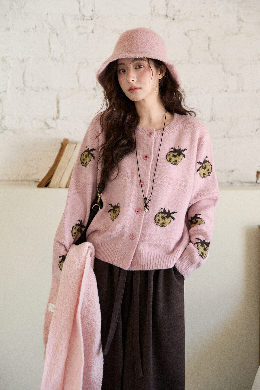 여성용 니트 셔츠