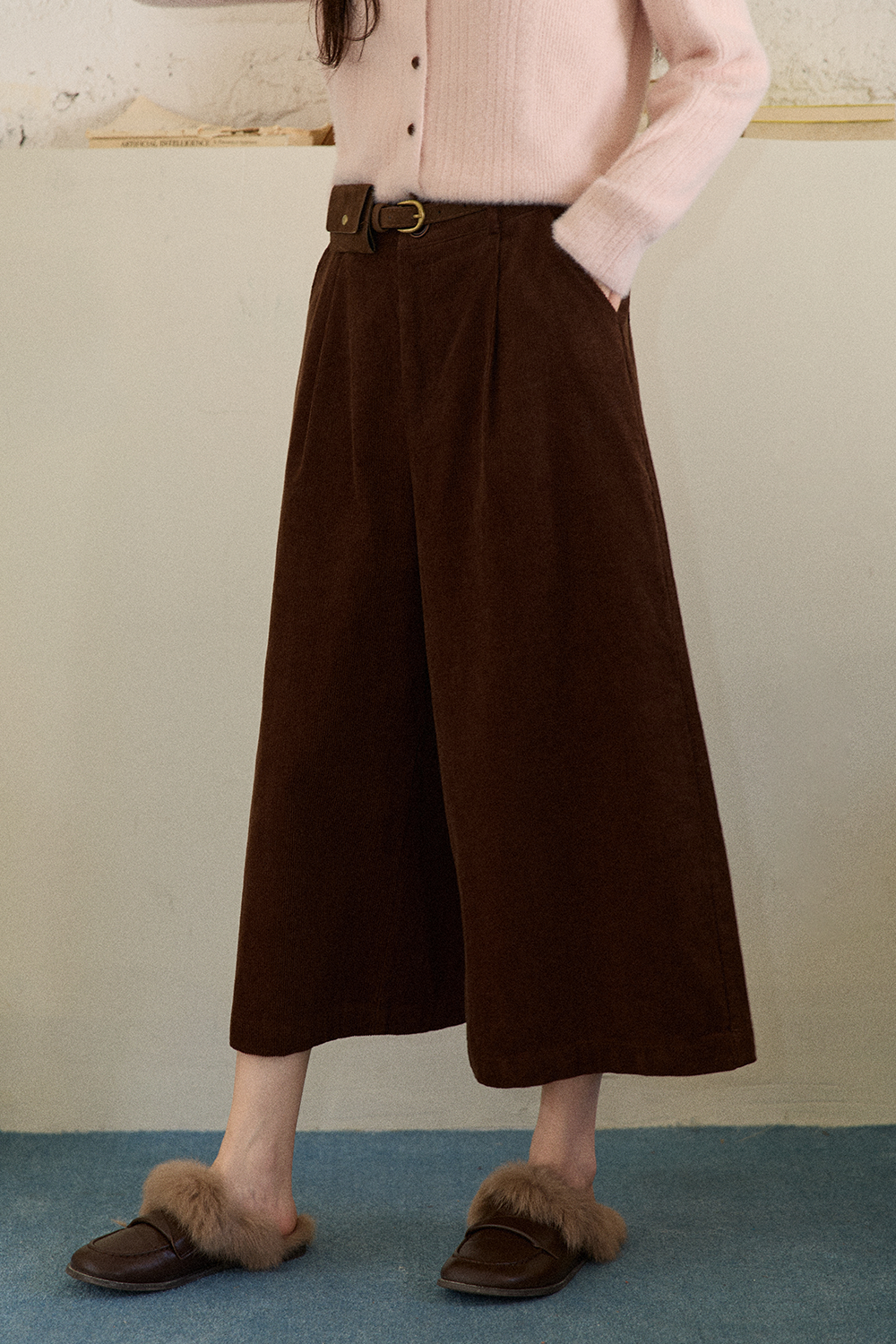 여성용 와이드 팬츠