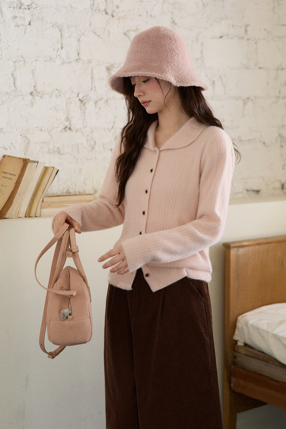 여성용 니트 셔츠