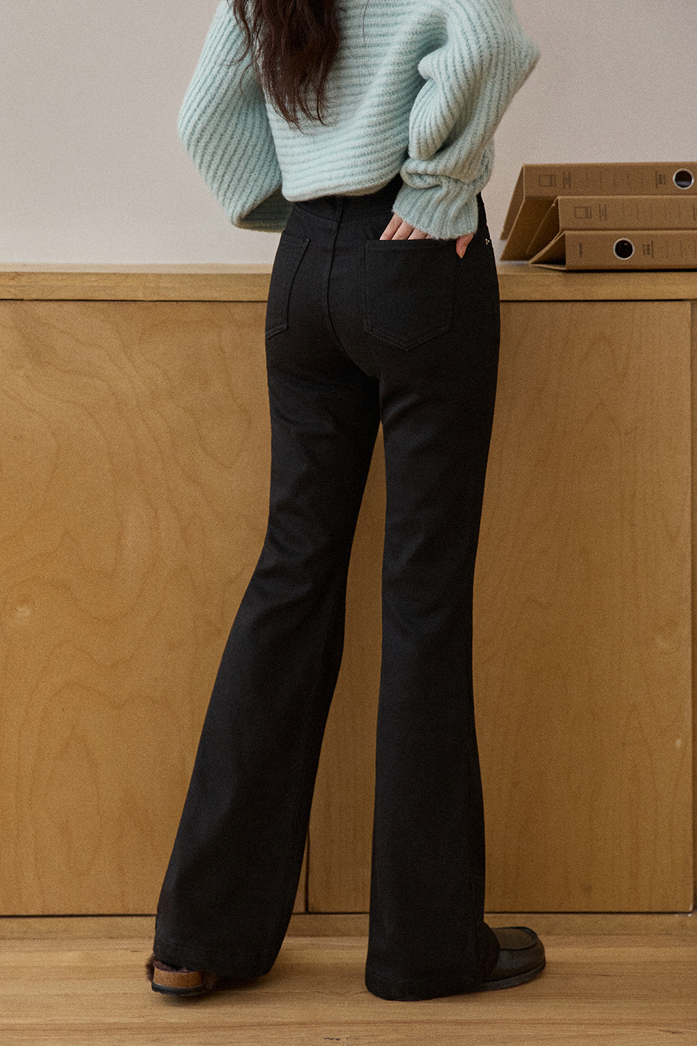 กางเกงยีนส์เดนิมสำหรับผู้หญิง