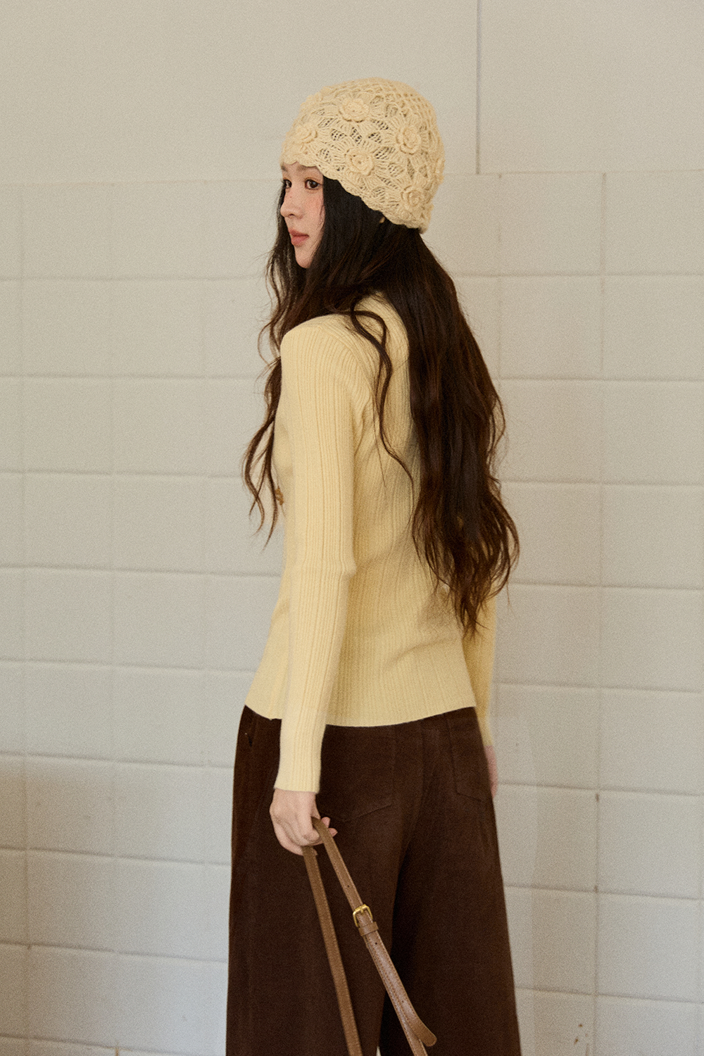 여성용 니트 셔츠