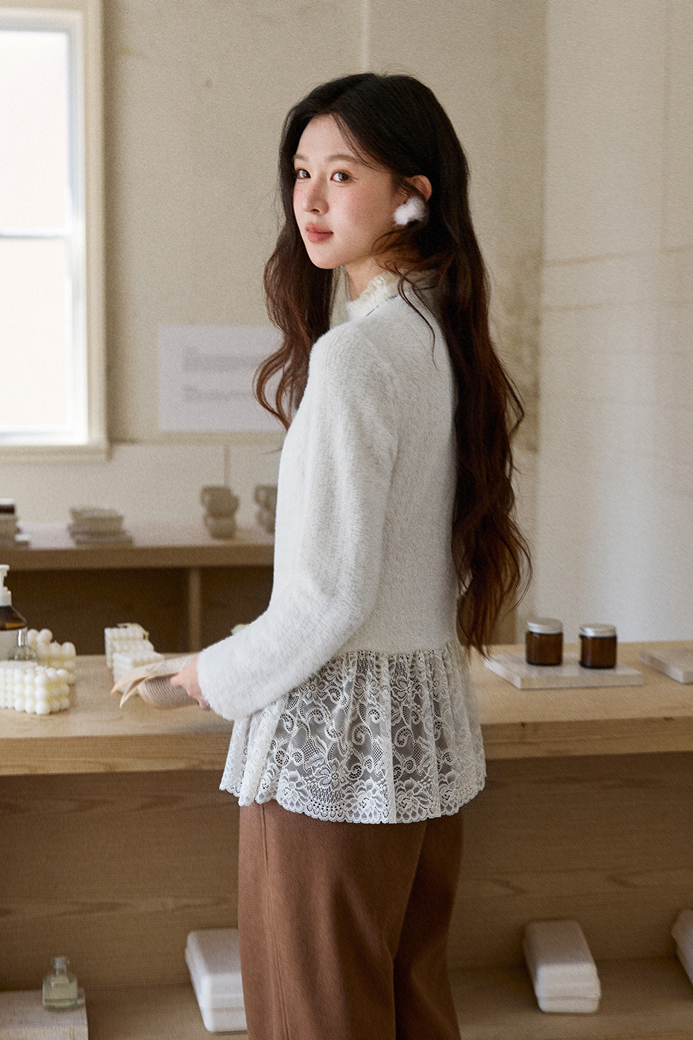 Áo Sơ Mi Nữ Dệt Kim